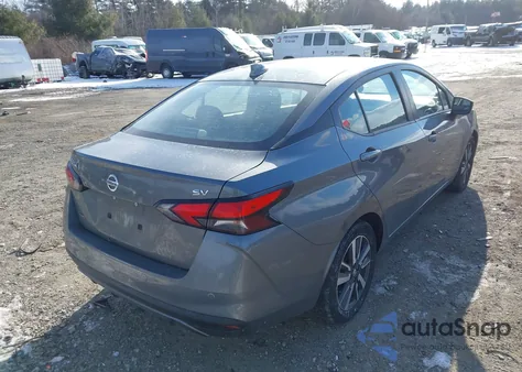 2021 Nissan Versa Sv Xtronic Cvt from USA, damaged, VIN 3N1CN8EV9ML886249